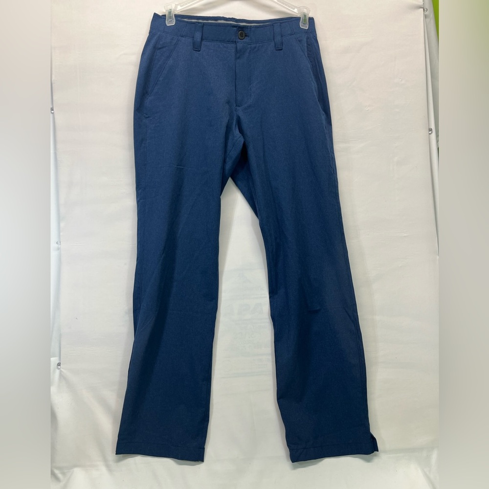 Under Armour Dress Pants Classic Fit
Flat Front 32”x32” Blue PREOWNED